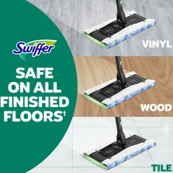 Swiffer Heavy Duty Mop Wet Multi-Surface Cloth Refills, Pack Of 32 Mop Cloths