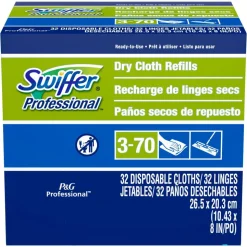 Swiffer Professional Regular Dry Cloth Sweeping Pad Refills for Swiffer Sweeper (32 Refills per Box)
