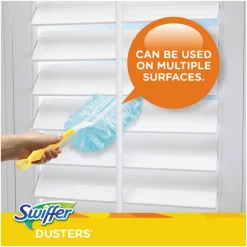 Swiffer Unscented Duster Kit - 5 pieces/Kit - 6 / Carton - Fiber - Blue, Yellow