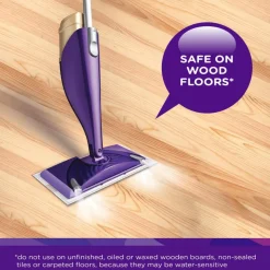 Swiffer WetJet Antibacterial Multipurpose Floor Cleaner, Fresh Citrus Scent, 42.2 Oz Bottle