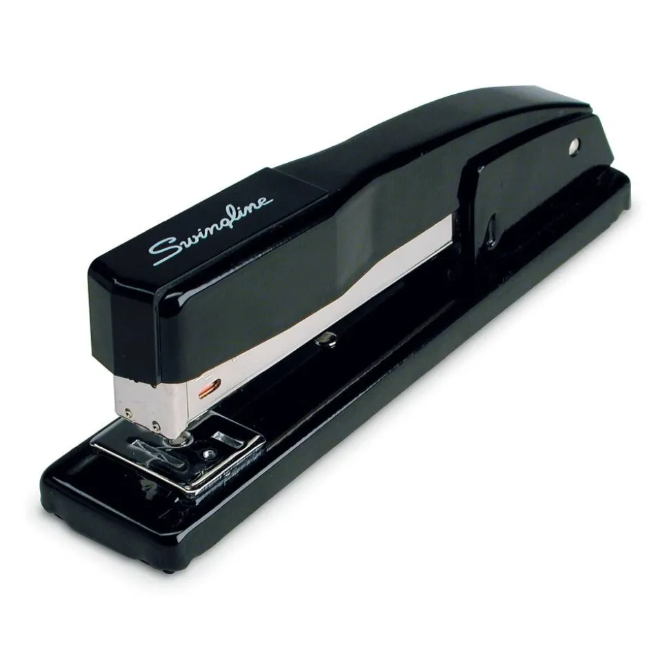 Swingline Commercial Desk Stapler, 20 Sheets Capacity, Black