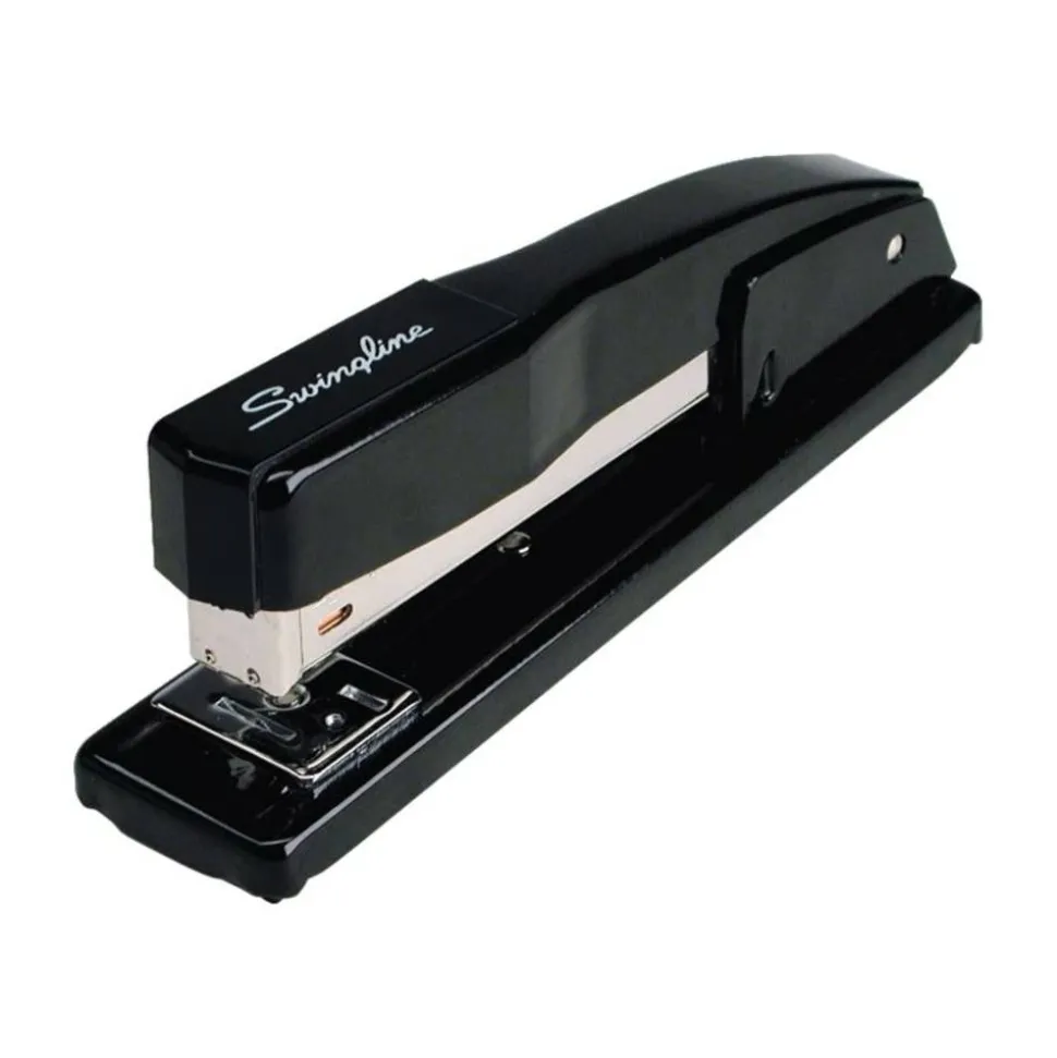 Swingline Commercial Desk Stapler, 20 Sheets Capacity, Black