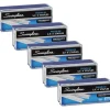 Swingline S.F. 4 Premium Staples, 1/4" Full Strip, Silver, 5,000 Per Pack, Case Of 5 Packs