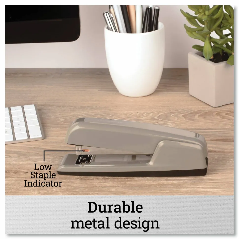 Swingline 747 Business Full Strip Desk Stapler, 30-Sheet Capacity, Steel Gray
