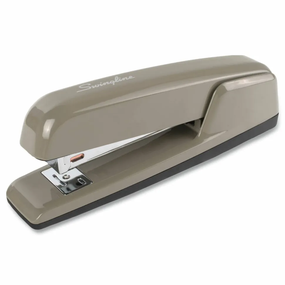 Swingline 747 Business Full Strip Desk Stapler, 30-Sheet Capacity, Steel Gray