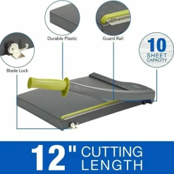 Swingline ClassicCut Lite Guillotine Trimmer, 12