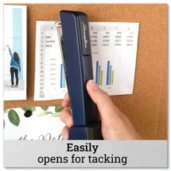 Swingline 747 Classic Stapler, 20 Sheets, Royal Blue - 20 Sheets Capacity - 210 Staple Capacity - Full Strip - 1/4