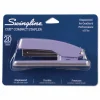 Swingline Cub Compact Metal Staplers, 20 Sheet Capacity, Periwinkle