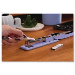 Swingline Cub Compact Metal Staplers, 20 Sheet Capacity, Periwinkle
