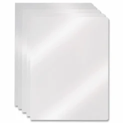 Swingline GBC ClearView Presentation Covers, Clear, Round Corners, Standard Weight, 8 3/4