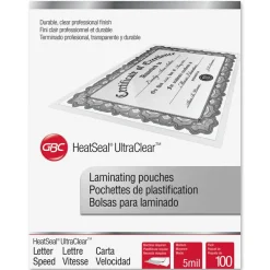 Swingline GBC UltraClear Laminating Pouches