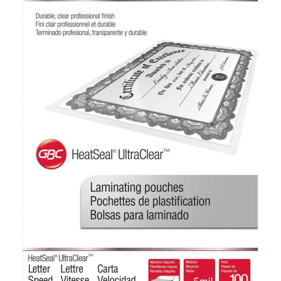 Swingline GBC UltraClear Laminating Pouches