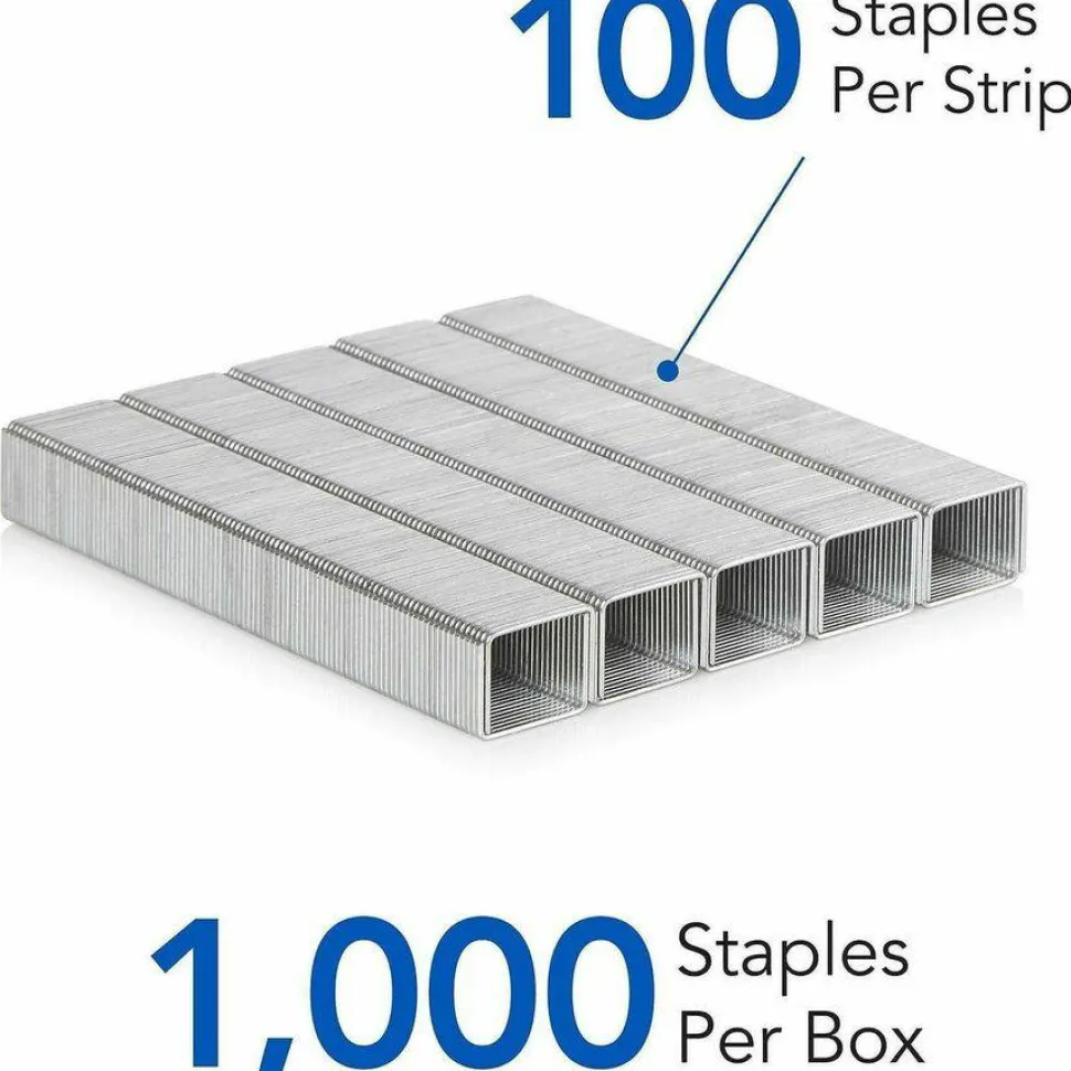 Swingline Heavy-Duty Staples, 3/8", Box Of 1,000