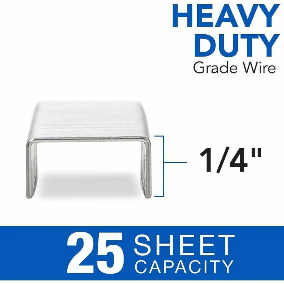 Swingline Heavy-Duty Staples, 1/4", Box Of 1,000