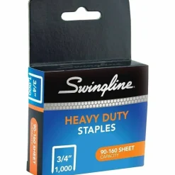 Swingline Heavy-Duty Staples, 3/4