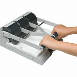Swingline High-Capacity Adjustable Paper Punch, Light Gray
