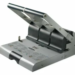Swingline High-Capacity Adjustable Paper Punch, Light Gray