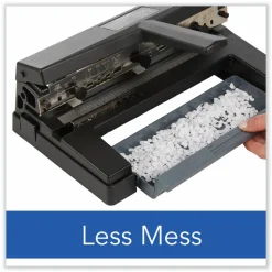 Swingline 2-4 Hole Heavy-Duty Paper Punch, Black