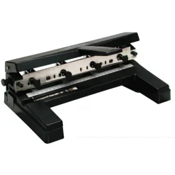 Swingline 2-4 Hole Heavy-Duty Paper Punch, Black