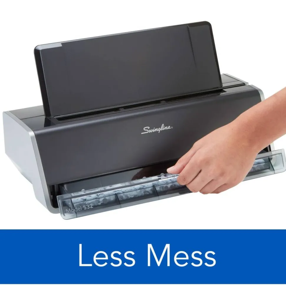 Swingline Model 532 2-Hole Punch, Black/Gray
