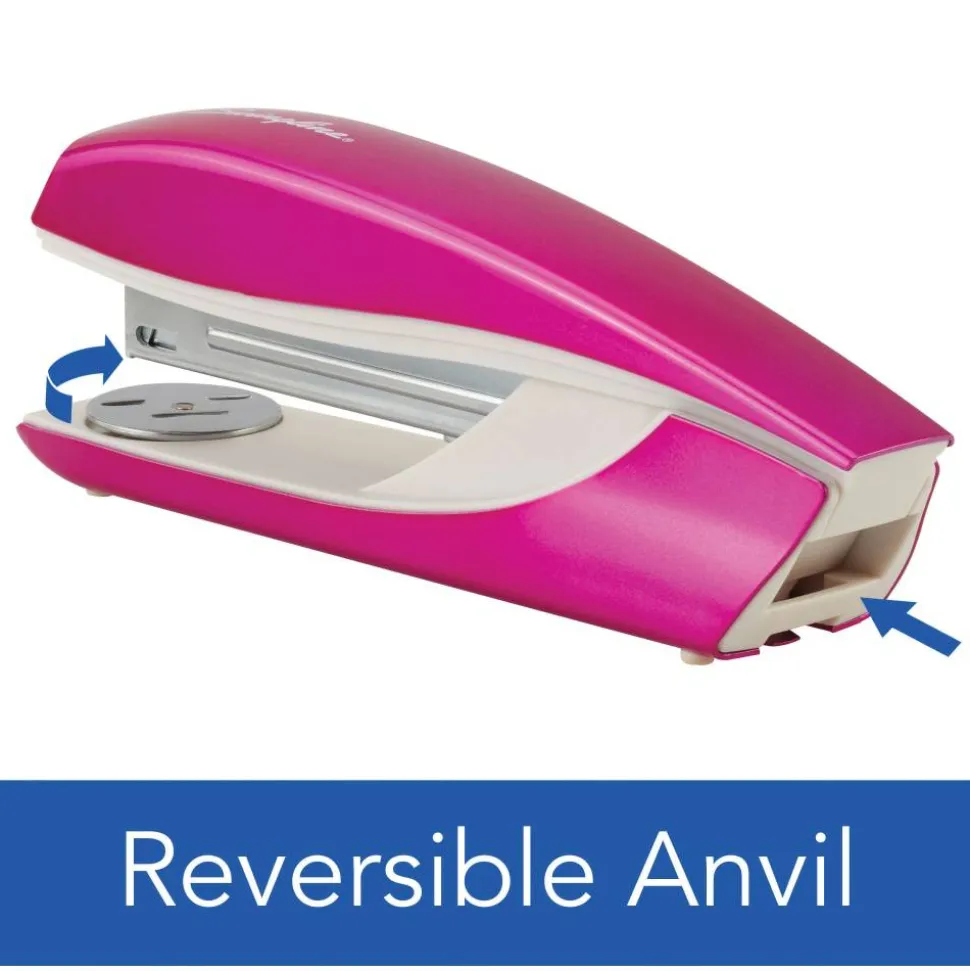 Swingline NeXXT Series WOW 40-Sheet Stapler, Pink