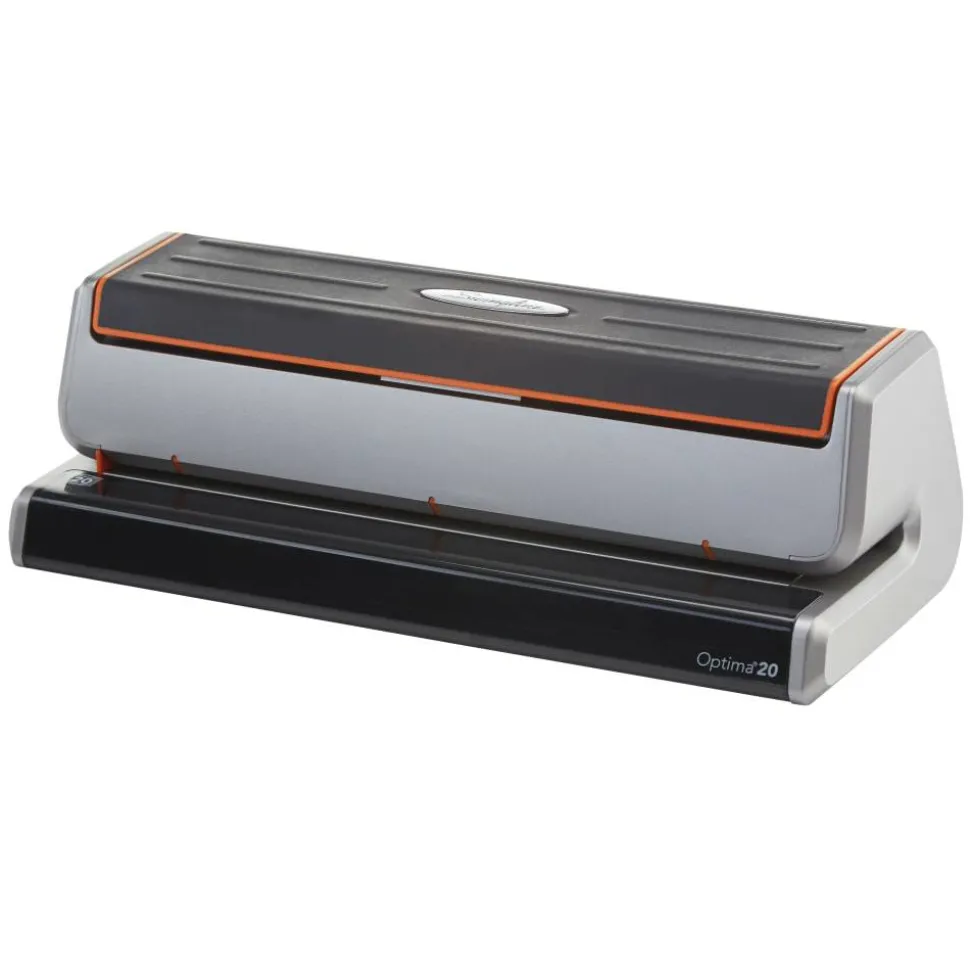 Swingline Optima 20 Electric Punch, Black/Silver