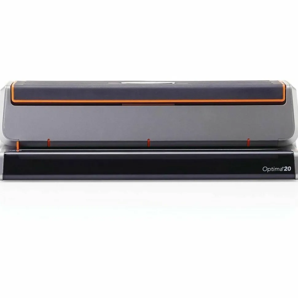 Swingline Optima 20 Electric Punch, Black/Silver