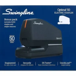 Swingline Optima 50 Electric Stapler Value Pack