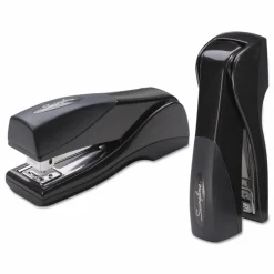 Swingline Optima Grip Compact Stapler, 25-Sheet Capacity, Graphite