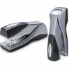 Swingline Optima Grip Compact Stapler, 25 Sheets Capacity, Silver
