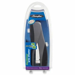 Swingline Optima Grip Compact Stapler, 25 Sheets Capacity, Silver