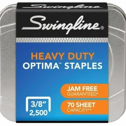 Swingline Optima High-Capacity Staples, Box Of 2,500