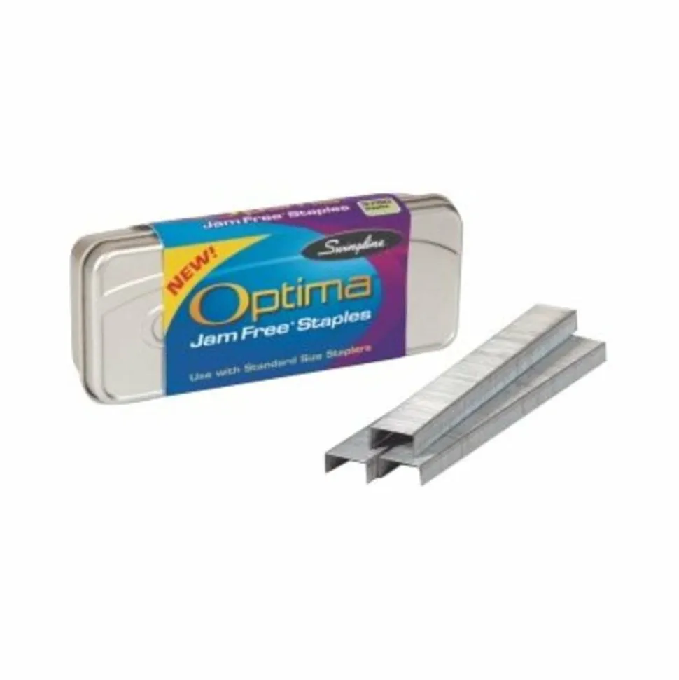 Swingline Optima Premium Staples, 1/4" Standard Strip, Box Of 3,750