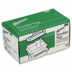 Swingline Shredder Bags, 6-8 Gallon, Box Of 100
