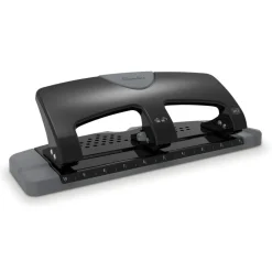 Swingline SmartTouch 3-Hole Low-Force Punch, 20-Sheet Capacity