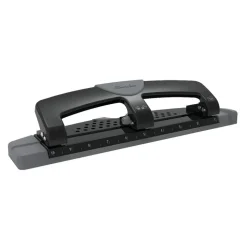 Swingline SmartTouch 3-Hole Low-Force Punch, 12-Sheet Capacity