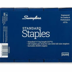 Swingline Standard Staples, 1/4