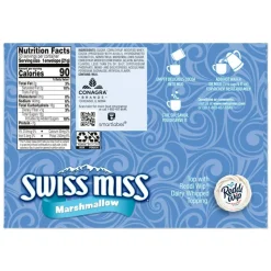 Swiss Miss Hot Cocoa, With Marshmallows, 0.73 Oz, Box Of 50 Packets