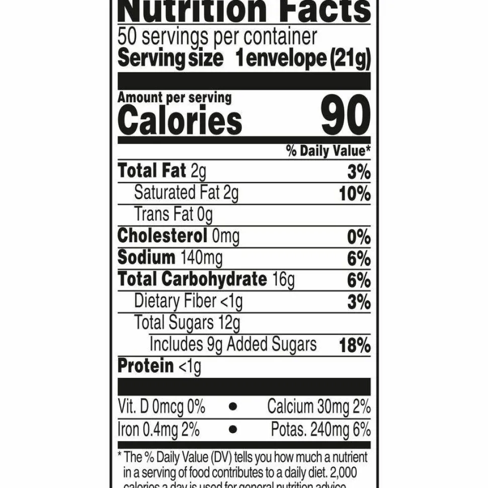 Swiss Miss Hot Cocoa, With Marshmallows, 0.73 Oz, Box Of 50 Packets