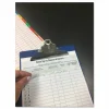 Tabbies Patient Sign-In Label Forms, 8-1/2" x 11", Blue, Pack of 125