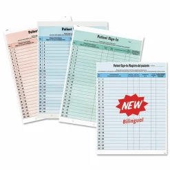 Tabbies Patient Sign-In Label Forms, 8-1/2