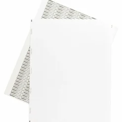 Tabbies Permanent Transcription Label Sheets, Ruled, TAB59531, White, Box Of 100