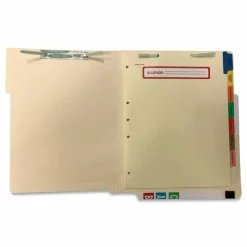 Tabbies 8 Side-Tab Medical Chart Index Set, 9