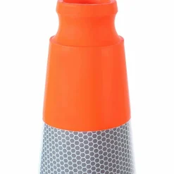 Tatco Traffic Cone, 11.5 x 11.5 x 28, Orange/Silver/Black