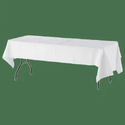 Tatco White Paper Table Covers, 54