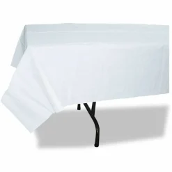 Tatco White Paper Table Covers, 54
