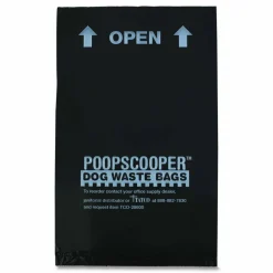 Tatco Dog Waste Station Refill Bags - Black - Waste Disposal, Office, Park, Home - 200/Box - 10 / Carton