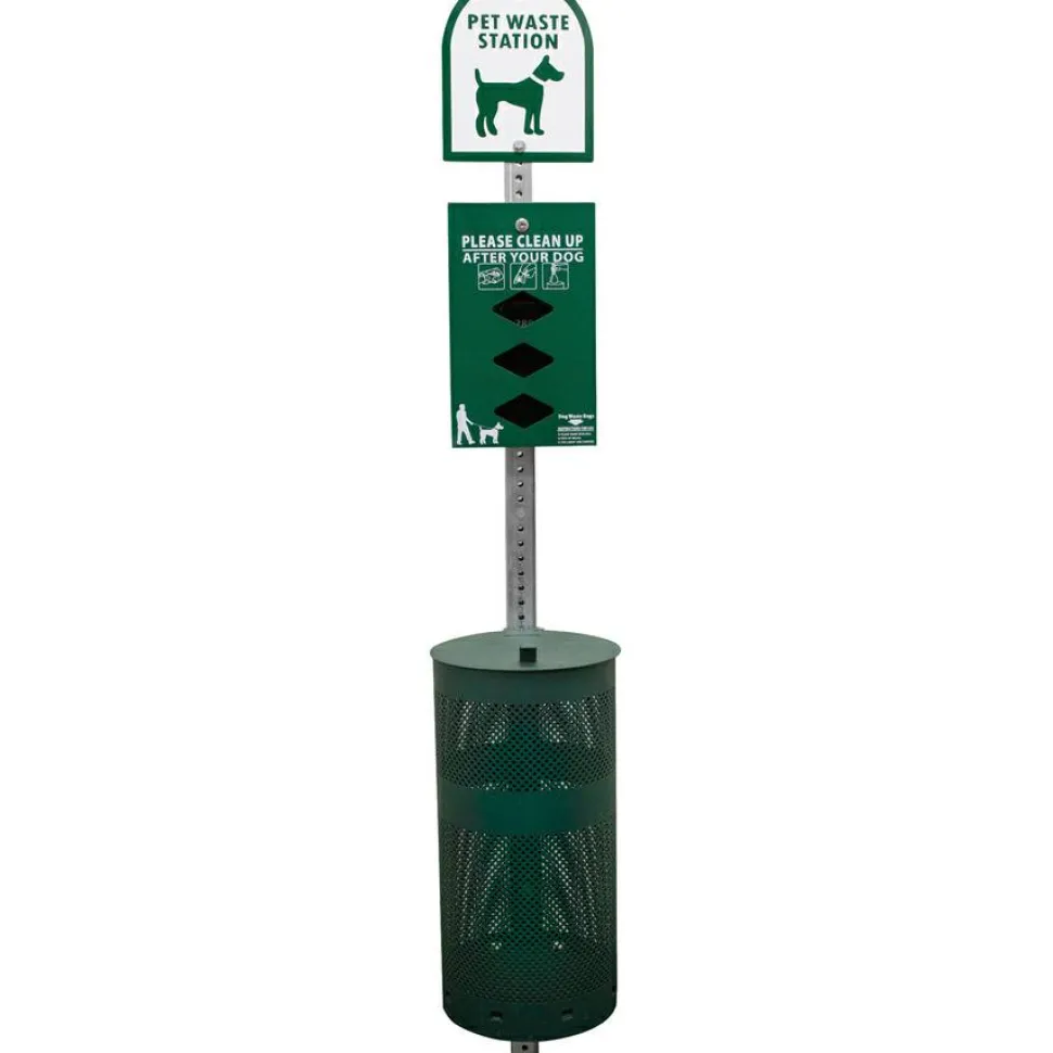 Tatco Dog Waste Station Trash Can