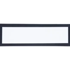 Tatco Magnetic Label Holders, 1 3/8" x 4 3/8", Black/White, Pack Of 10