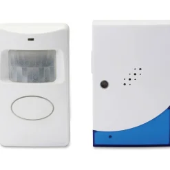 Tatco Wireless Chime with Receiver - Wireless - Blue, White